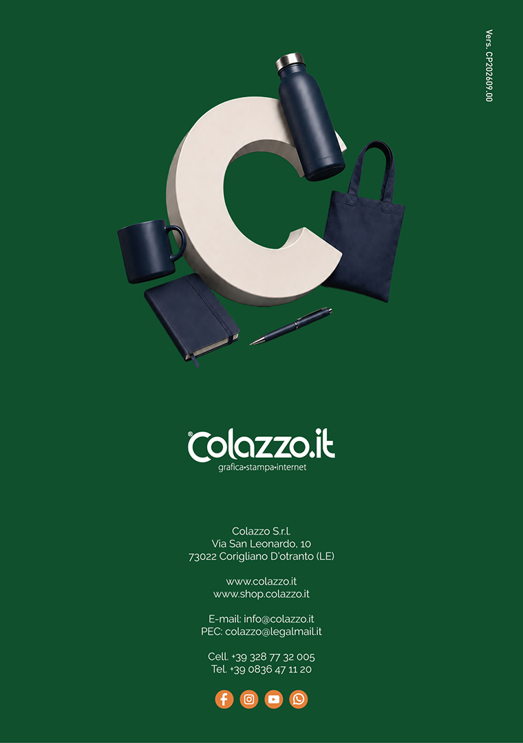 Catalogo di Prodotti Promozionali per Aziende di Colazzo Srl